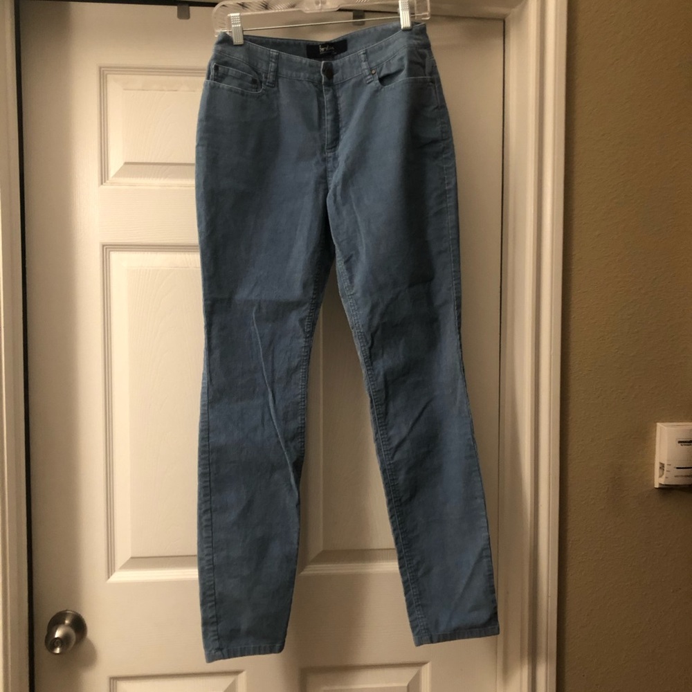 Boden dusty blue corduroy pants